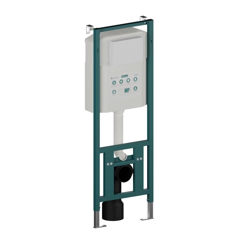 Инсталляция для подвесного унитаза Knotlor ISWC401FG, бирюзовый (серия 2) арт. 174938