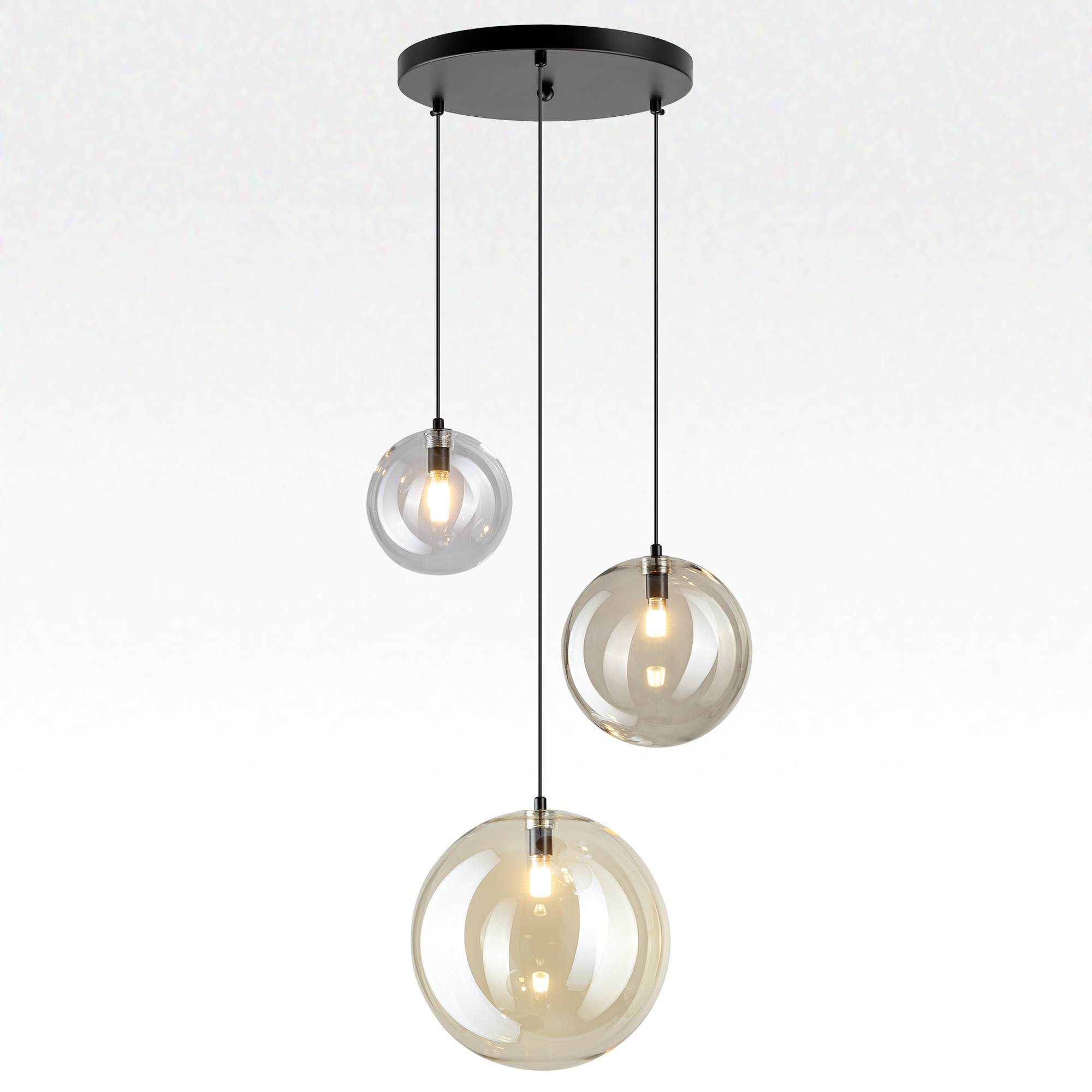 Citilux ORTON CL202133 Люстра каскадная Микс арт. 89585