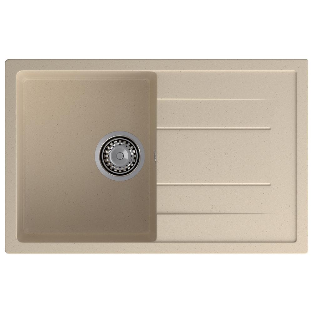 Кухонная мойка GranFest QUADRO 780L, кашемир арт. 186752