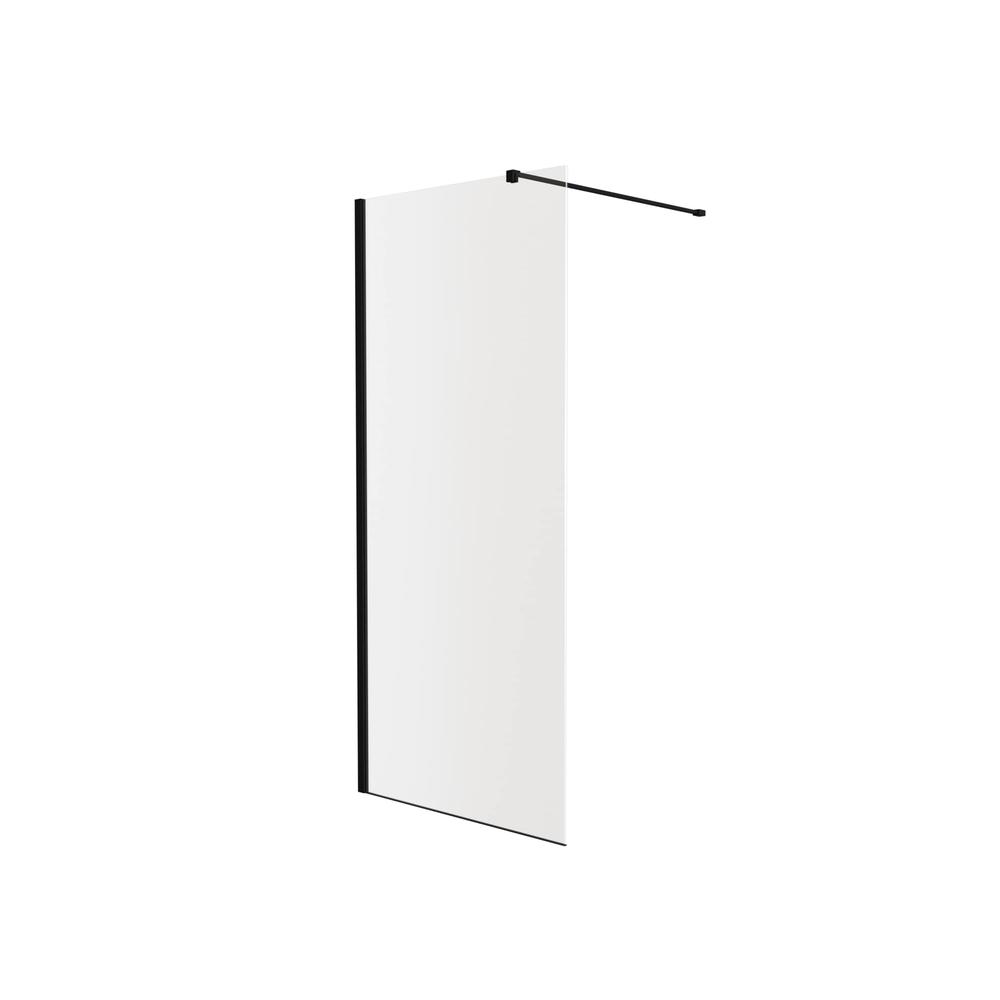Душевая перегородка Knotlor WI090CG0BL 90х200, черный арт. 179457