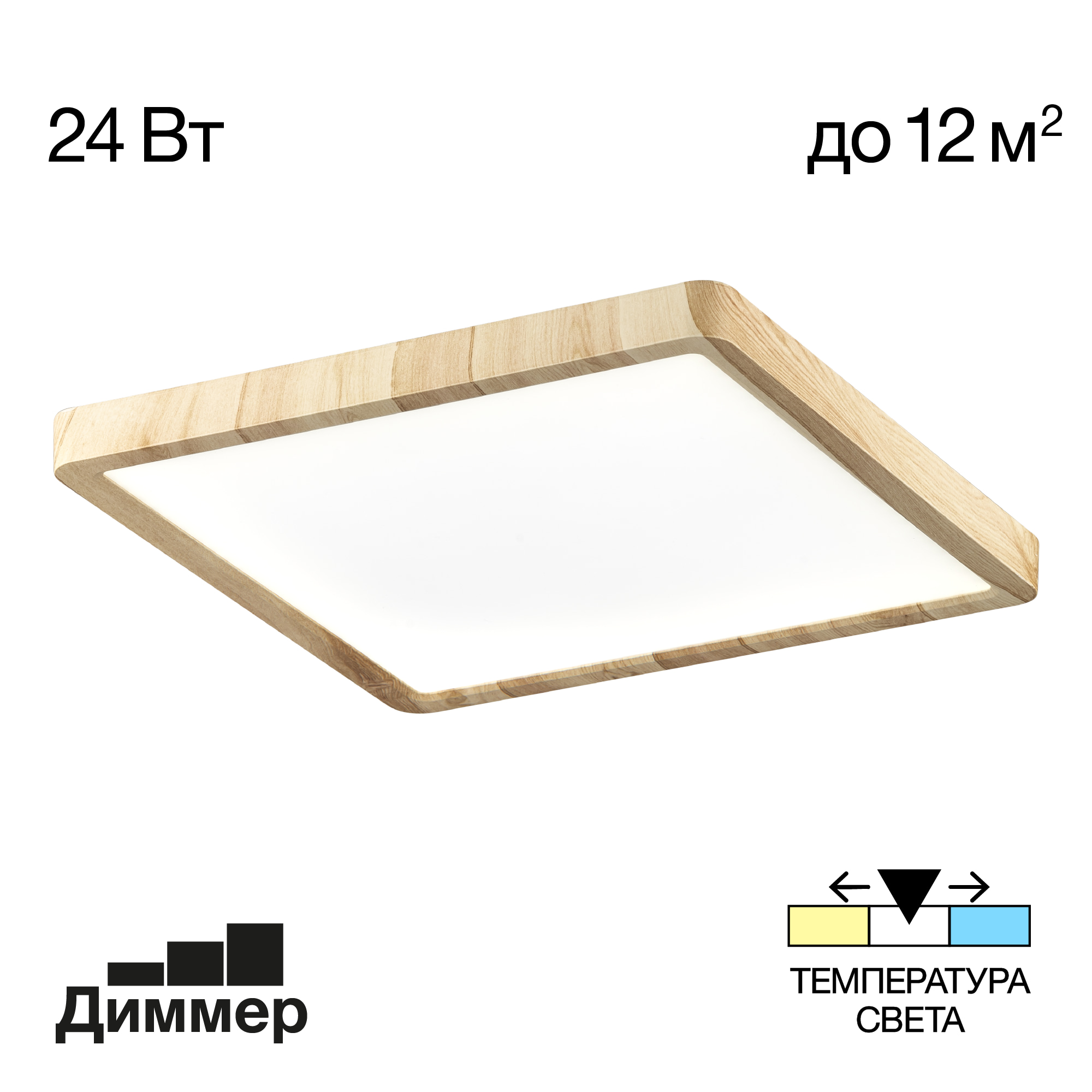 Citilux Бейсик CL738K242V LED Светильник накладной Клён арт. 89201