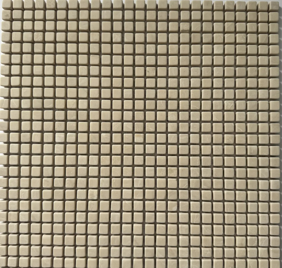Pix 355 Cream Nova ,чип 10x10 мм, сетка 305х305x6 мм, Матовая арт. 161526