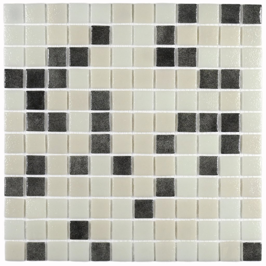 Плитка декоративная стеклянная Atlantis Nero 4*24*24  315*315 арт. 90370
