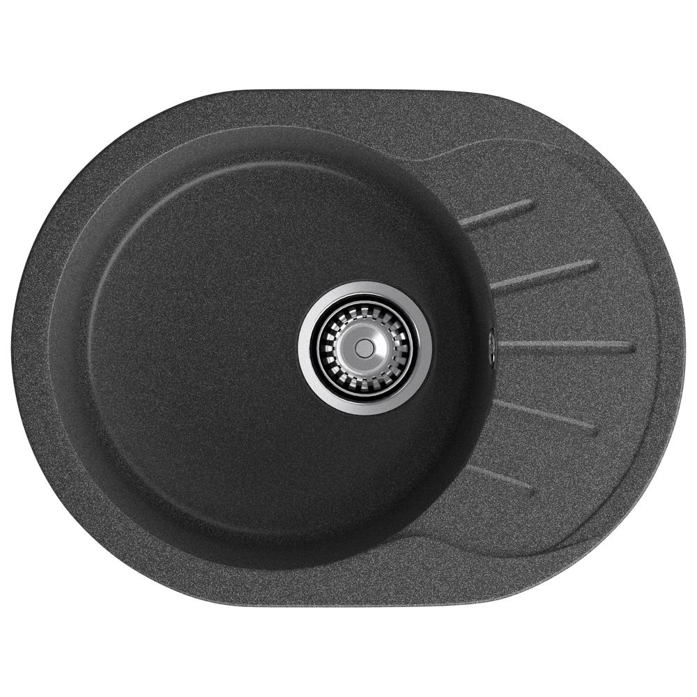 Кухонная мойка GranFest RONDO 580L, графит арт. 186830