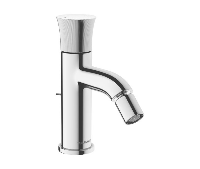DURAVIT White Tulip Смеситель для биде, выступ 111 мм, с ДК, хром арт. 35103
