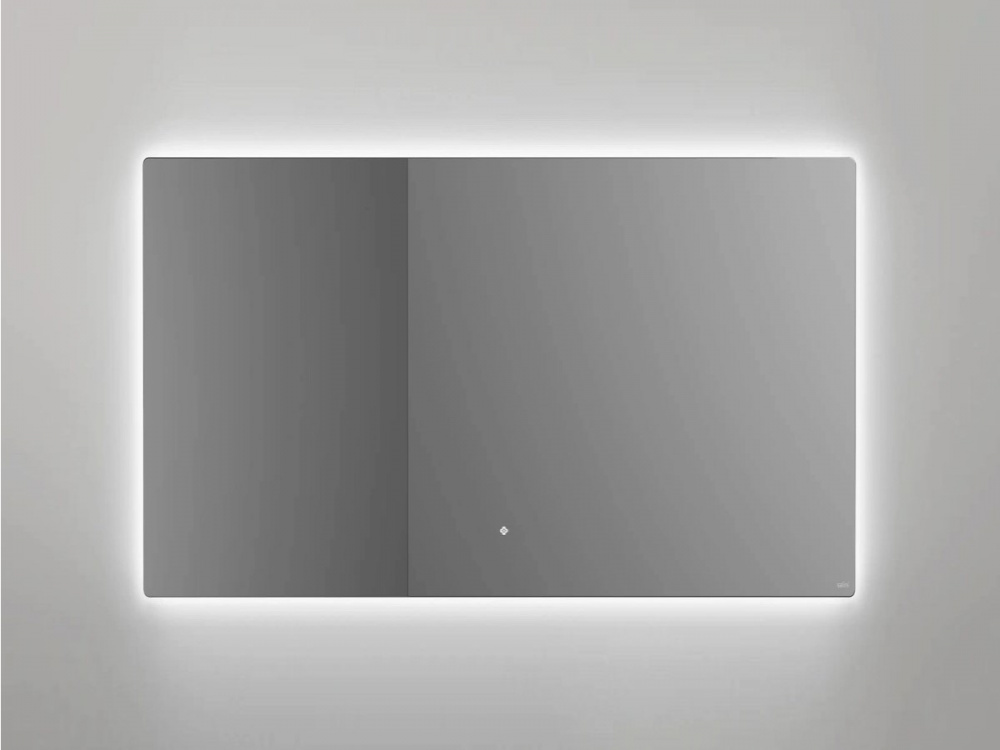Salini OMBRA Зеркало 100хH70 см с подсветкой LED 4000К, обогрев-антизапотевание, выключатель арт. 33720