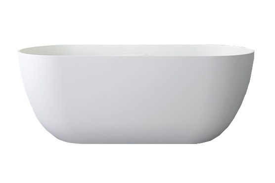 KNIEF LOTUS Ванна отдельностоящая 170x75xH63 cм, K.Stone белый матовый арт. 32311