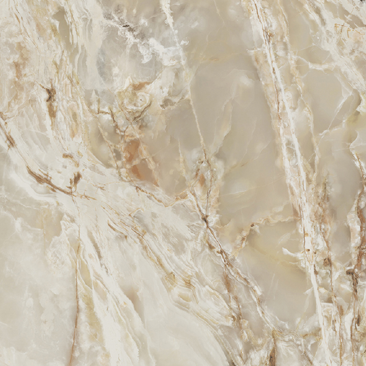 Керамогранит  ONYX&MORE GOLDEN BLEND GLO 6MM 80x80 RET арт. 84038