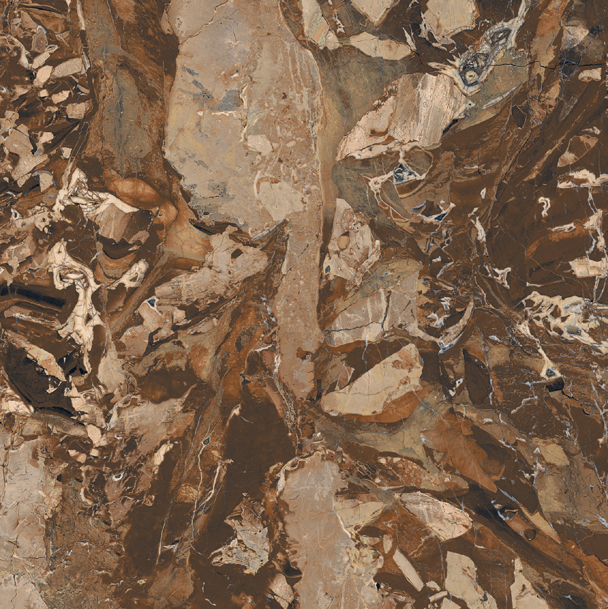 Керамогранит BIJOUX JASPE ROUGE GLO 6MM R	120X120 арт. 83891