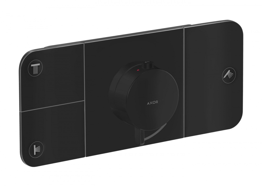 AXOR ONE Термостат для 3 потребителей, Matt Black арт. 38111
