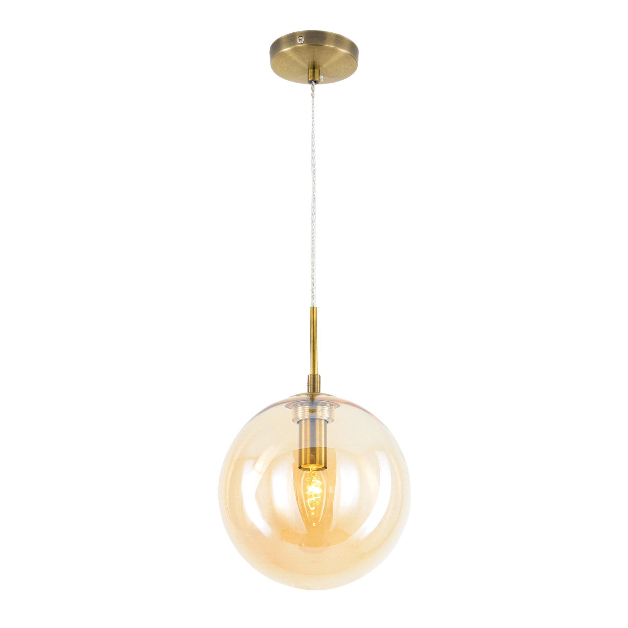 Citilux Томми CL102623 Светильник подвесной Янтарный арт. 88943
