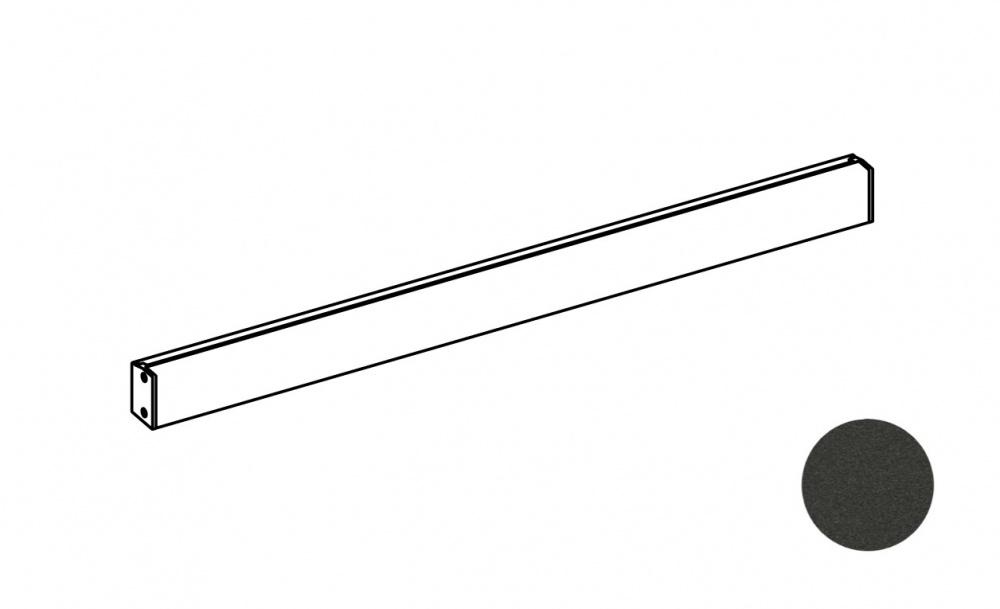 GAMADECOR SMILE Профиль для установки аксессуаров, БЕЗ подсветки, 100,1-200x4,4x3 см, Sable S/ILU арт. 31973