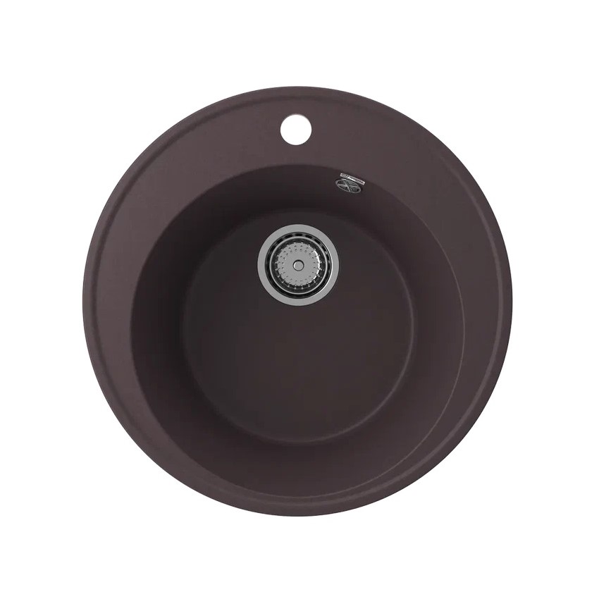 Кухонная мойка Ulgran Quartz Nora 485-06, трюфель арт. 184625