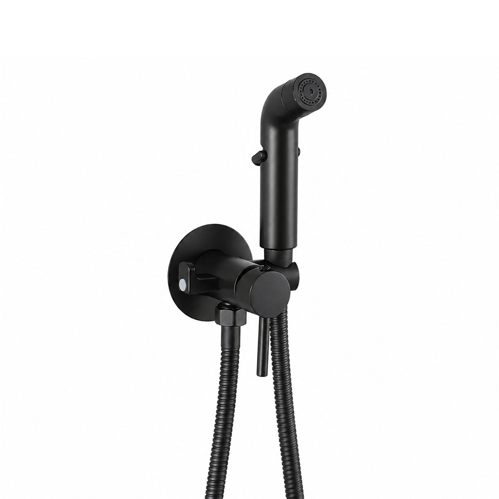 Гигиенический душ со смесителем FRUD R7505-6, черный арт. 189753