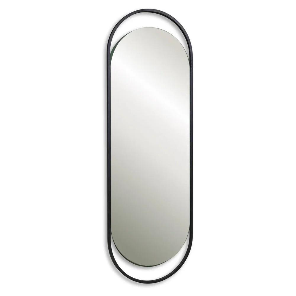 Зеркало Silver Mirrors Alba 500х1500 (металлическая рама, цвет черный) арт. 179090