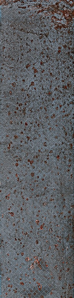 Плитка Metallo Nero Strong Ret 30х120 см (9 мм) арт. 128447