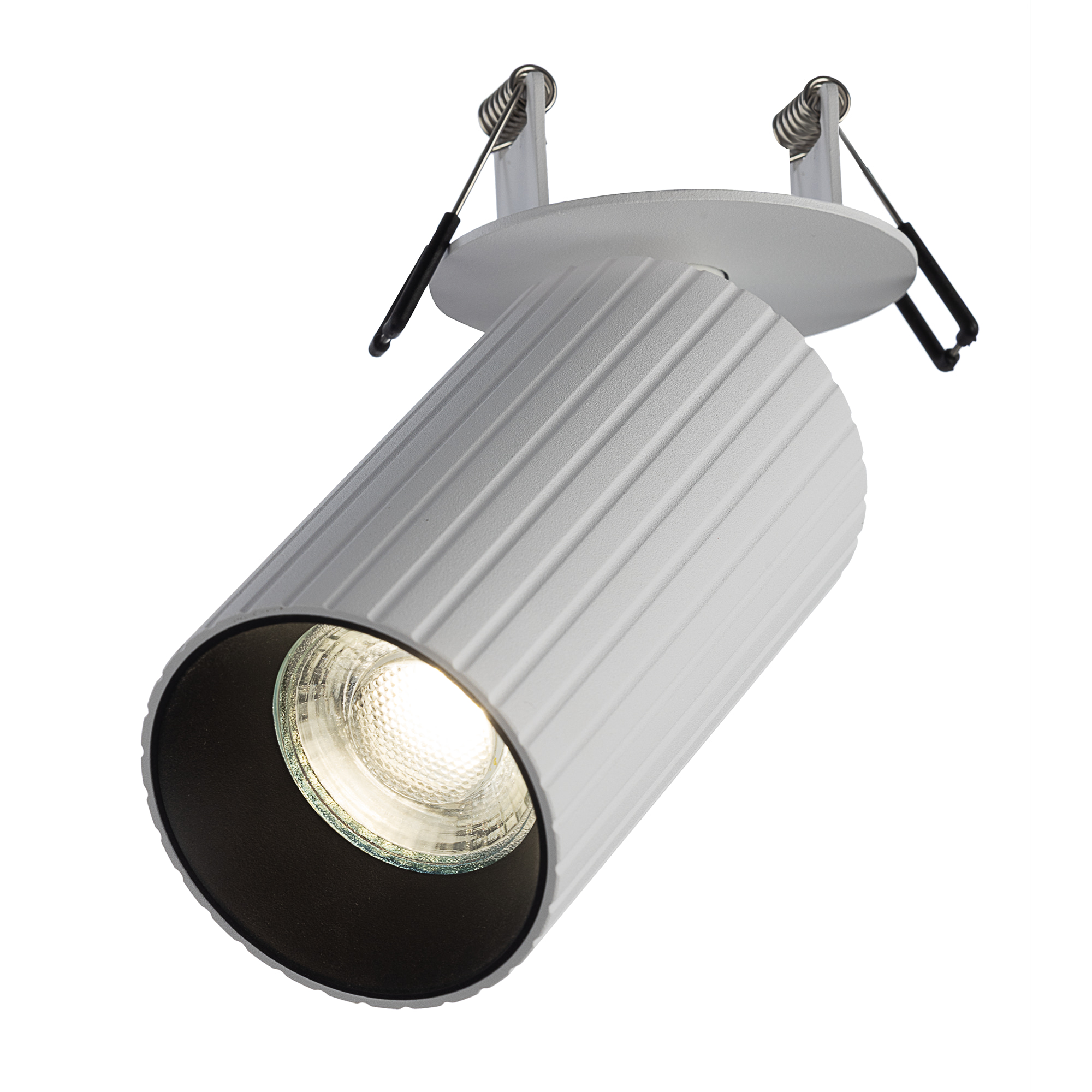 Citilux AXEL CL512D10R Спот поворотный встраиваемый Белый Рифлёный арт. 129440