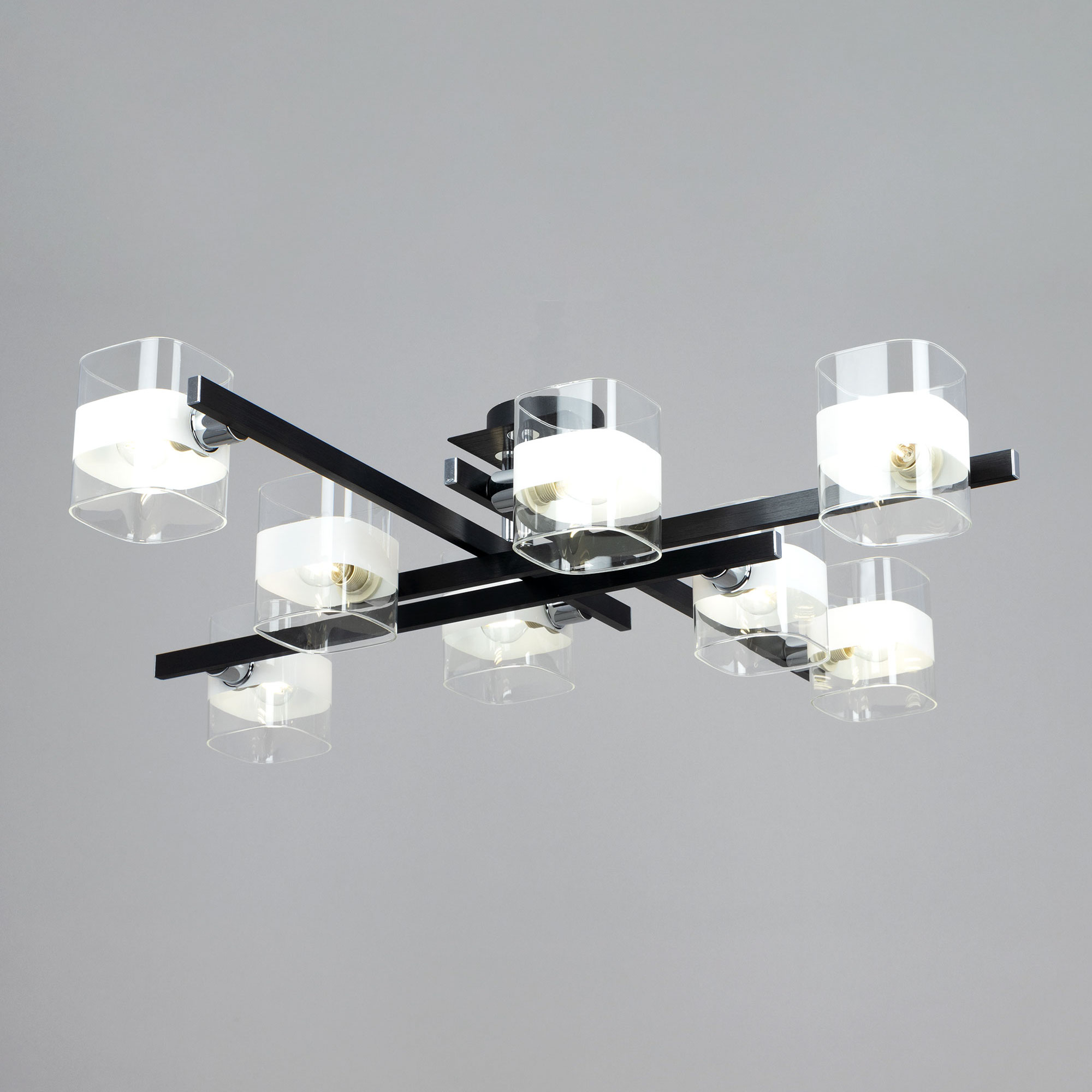 Citilux Вирта CL139282 Люстра потолочная Чёрная арт. 88871