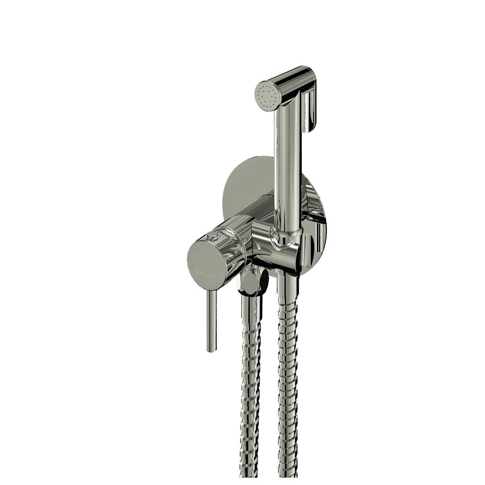 Гигиенический душ со смесителем встраиваемый Knotlor FHS01C1C, хром арт. 189657