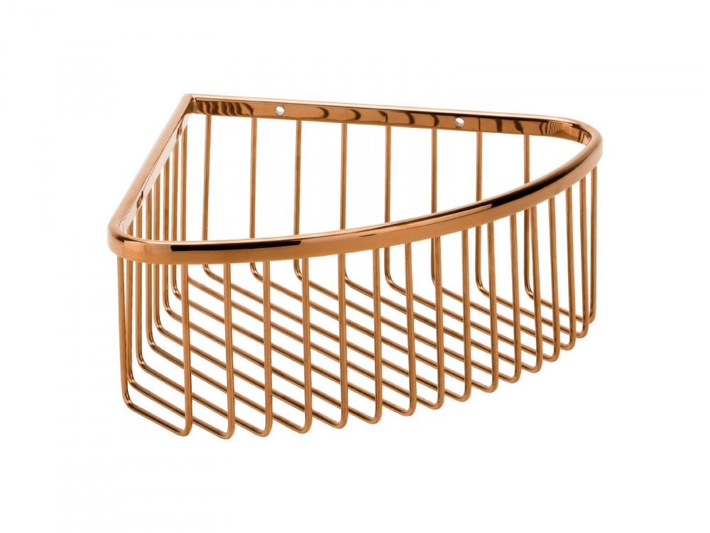BEMETA CORAL Угловая полочка для мыла 265×90×205 мм, brass polished PVD арт. 30961