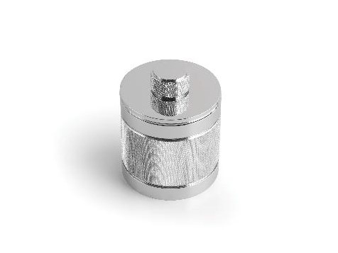 BERTOCCI OFFICINA 01 Контейнер с крышкой, хром арт. 30795