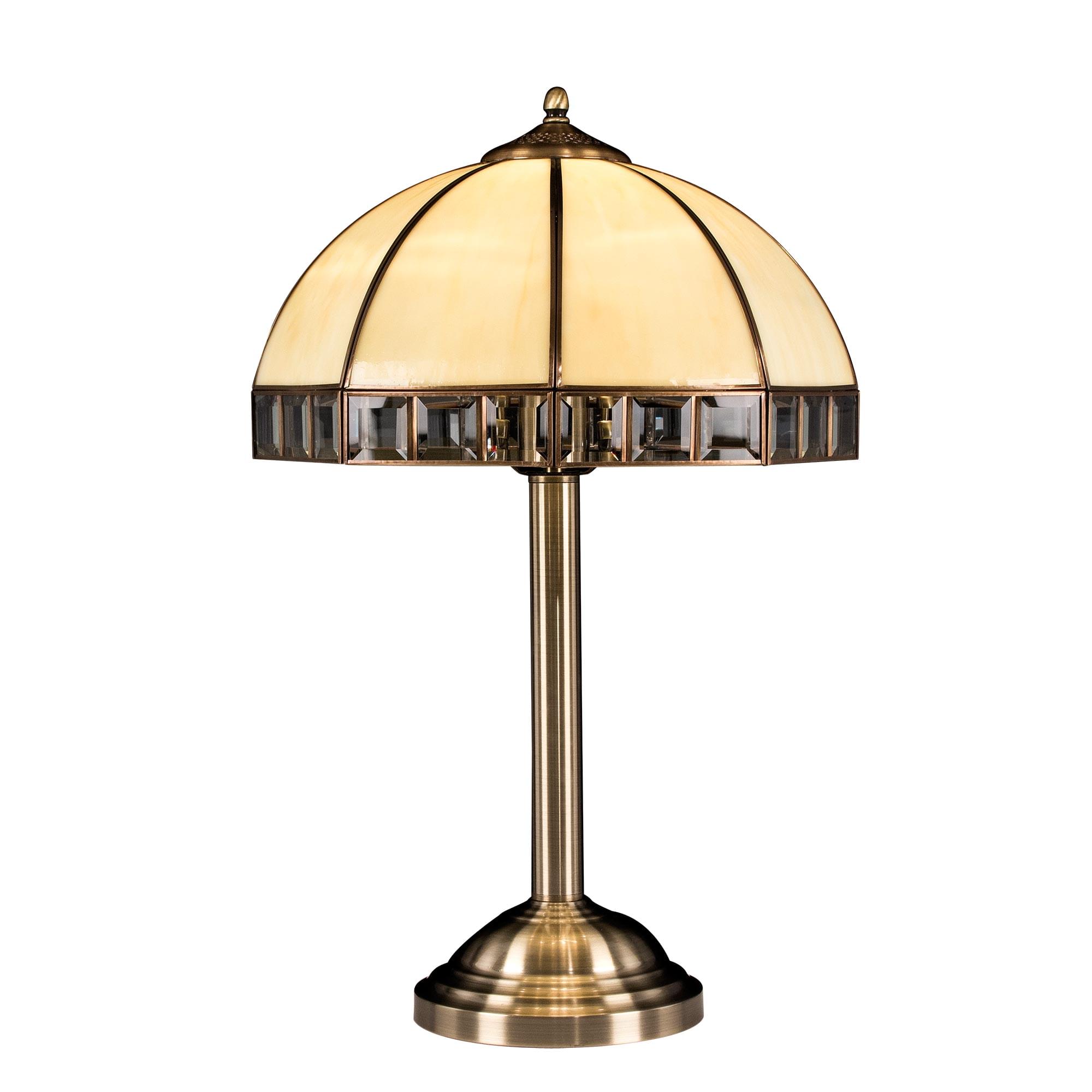 Citilux Шербург-1 CL440811 Настольная лампа витражная Бронза арт. 88289