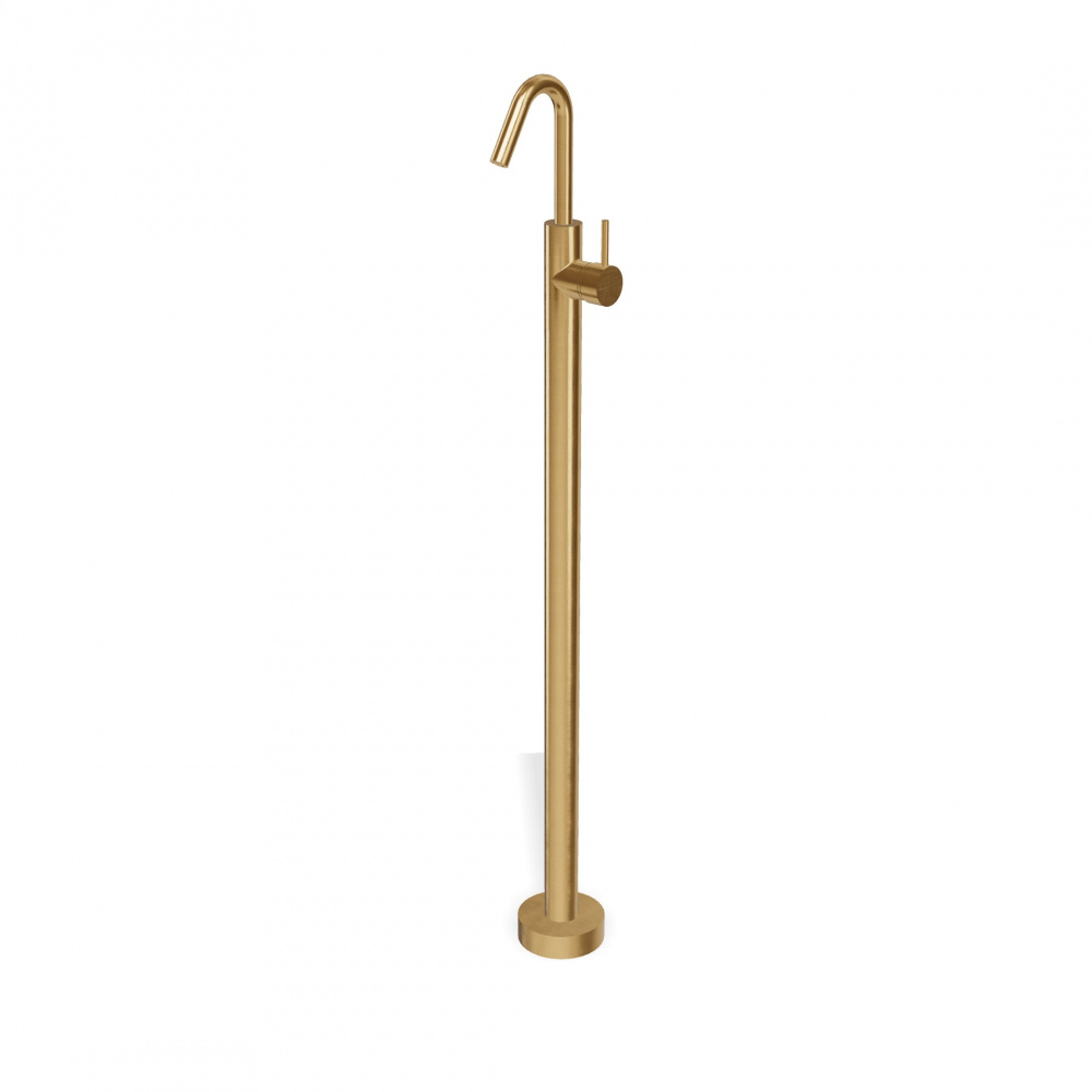 TREEMME X-CHANGE_mono Внешние части напольного смесителя для раковины, DZ Brushed gold арт. 35826