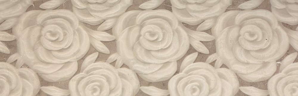 Плитка Rectificado Crema Relieve Rose 30х90 см 9535 арт. 128995
