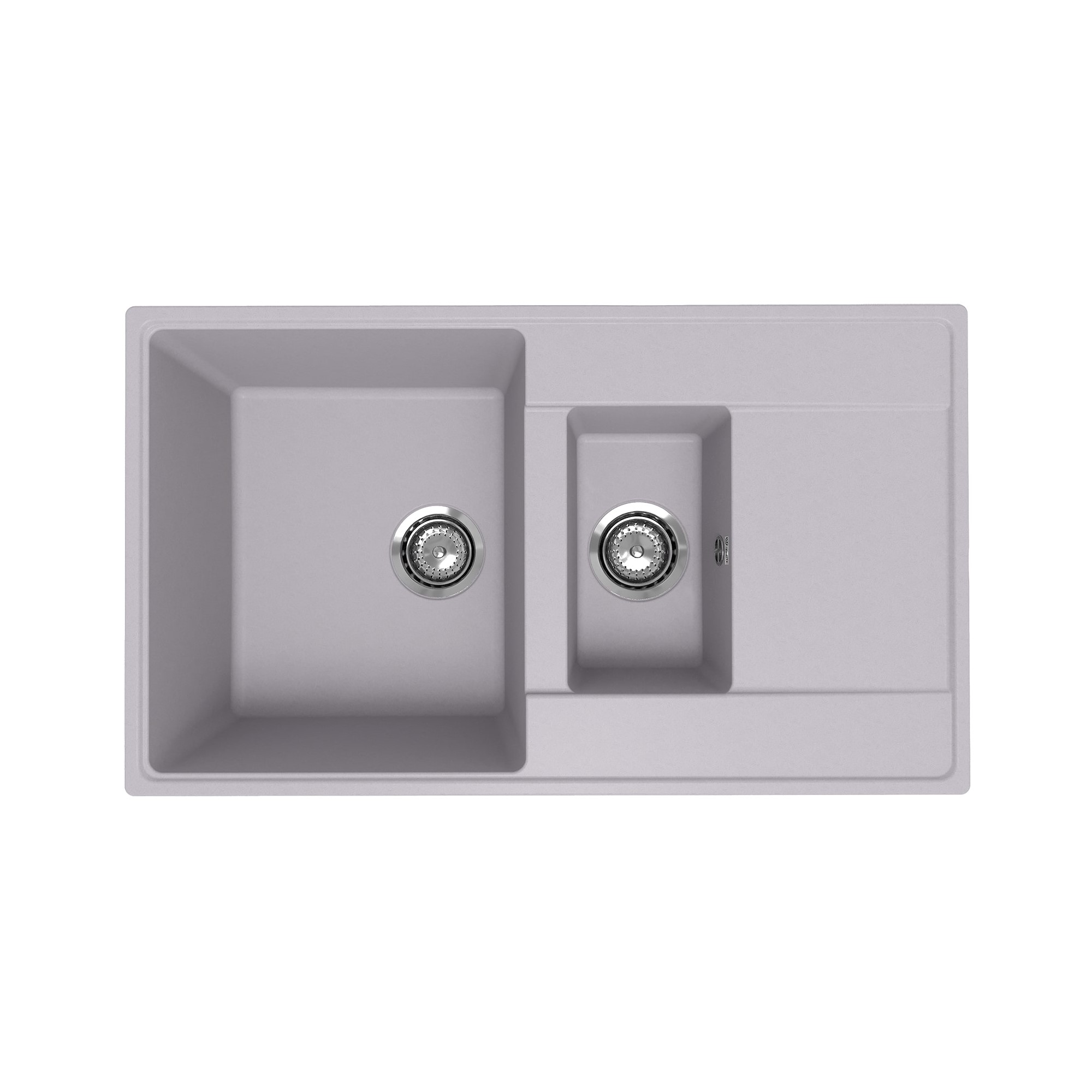 Кухонная мойка Ulgran Quartz Prima 860 1,5K-04, платина арт. 185295