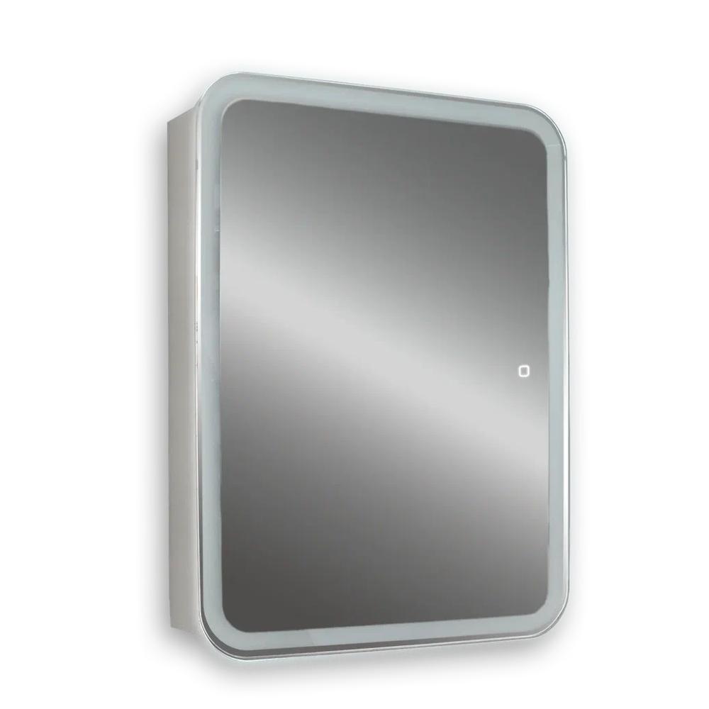 Зеркало-шкаф Silver Mirrors Фиджи Flip 50 (500х750, сенсорный выключатель) арт. 179293