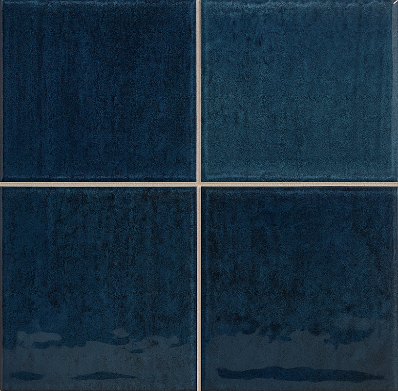 Керамическая плитка Найроби ноа синий белая глина / WB Nairobi noa blue 10X10 арт. 73088