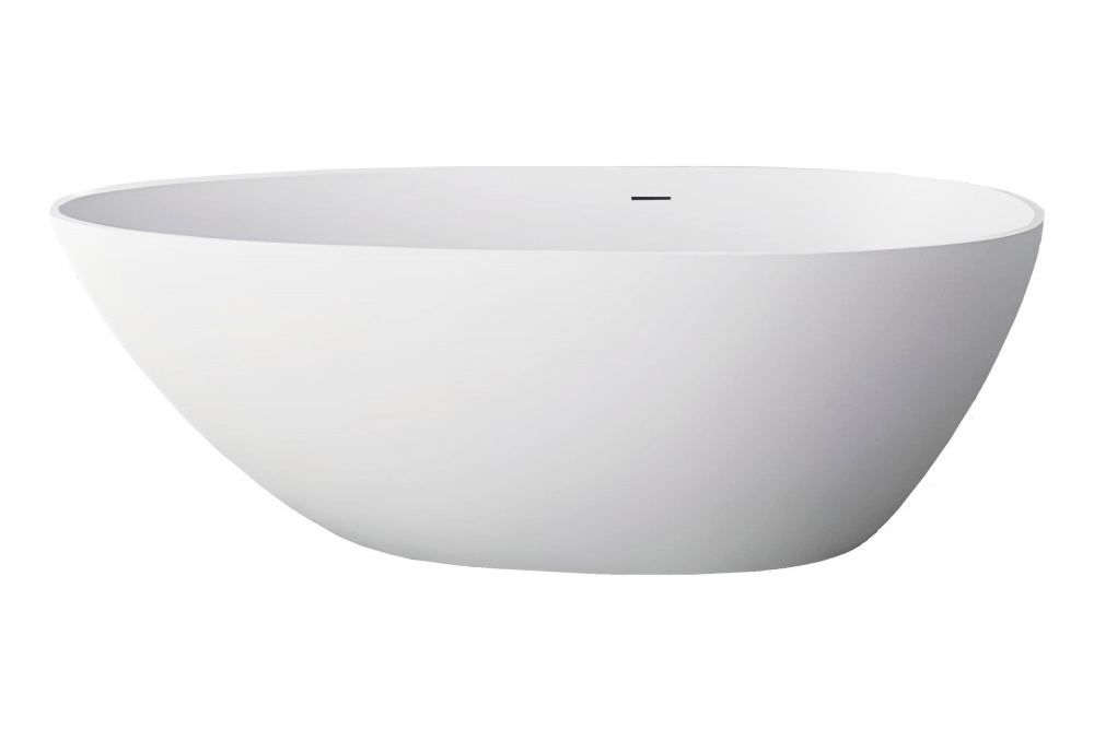 KNIEF GRACE Ванна отдельностоящая 180x88xH60 см, K.Stone белый матовый арт. 32314