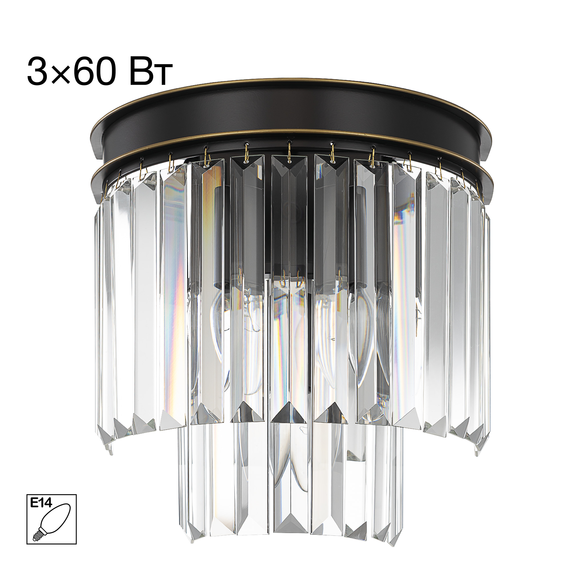 Citilux Мартин CL332331 Бра хрустальное Позрачное арт. 88504