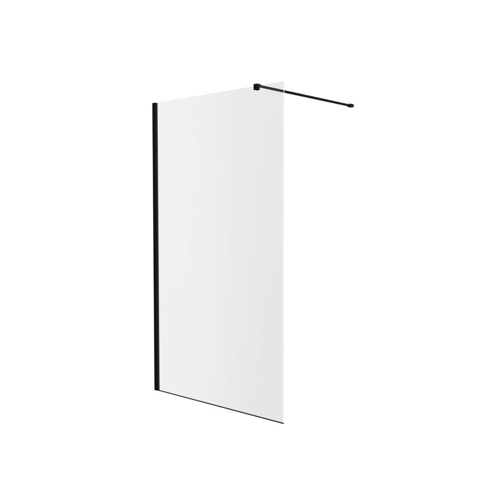 Душевая перегородка Knotlor WI120CG0BL 120х200, черный арт. 179459