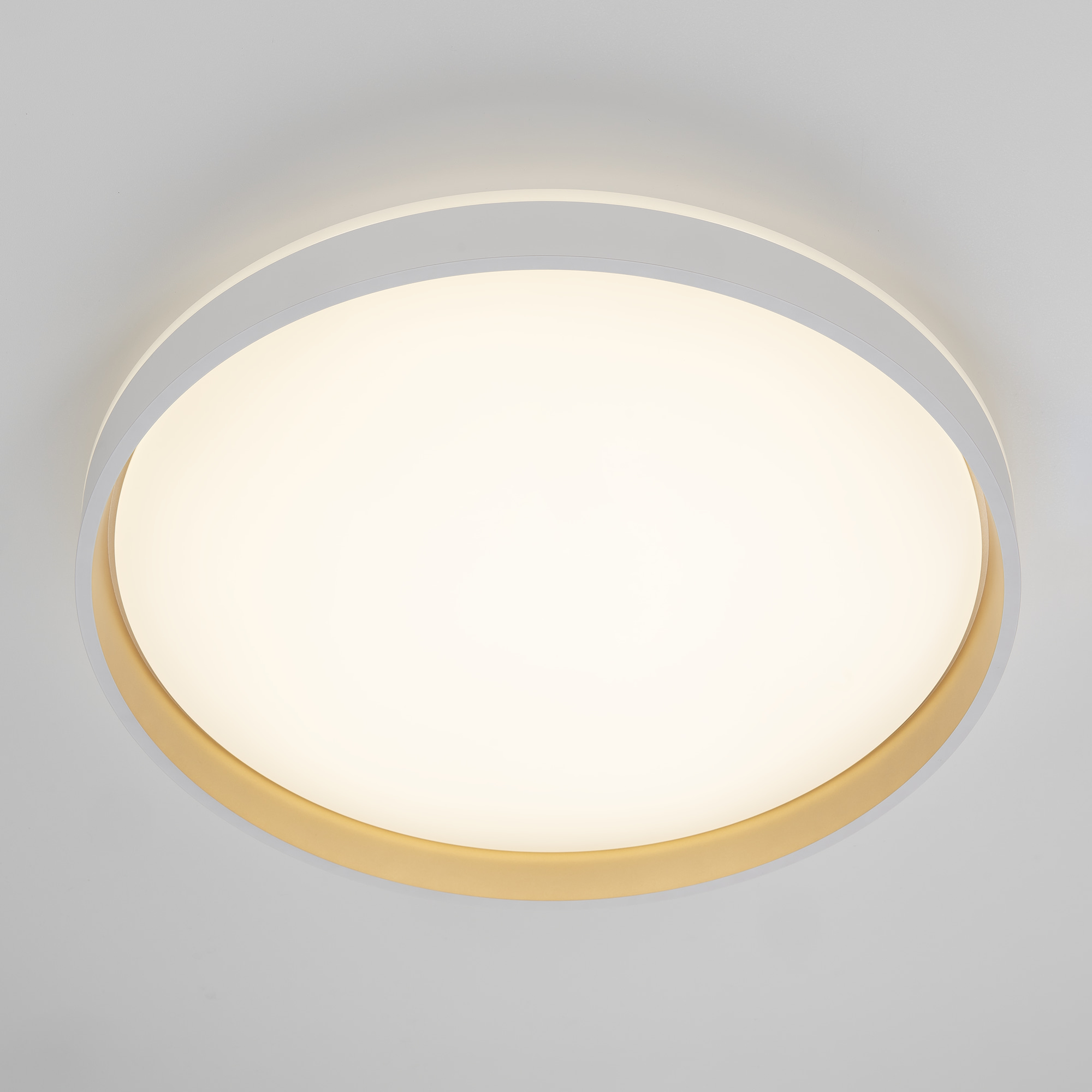 Citilux ENZO CL753510G LED RGB Светильник с пультом Белый + Золото арт. 89289