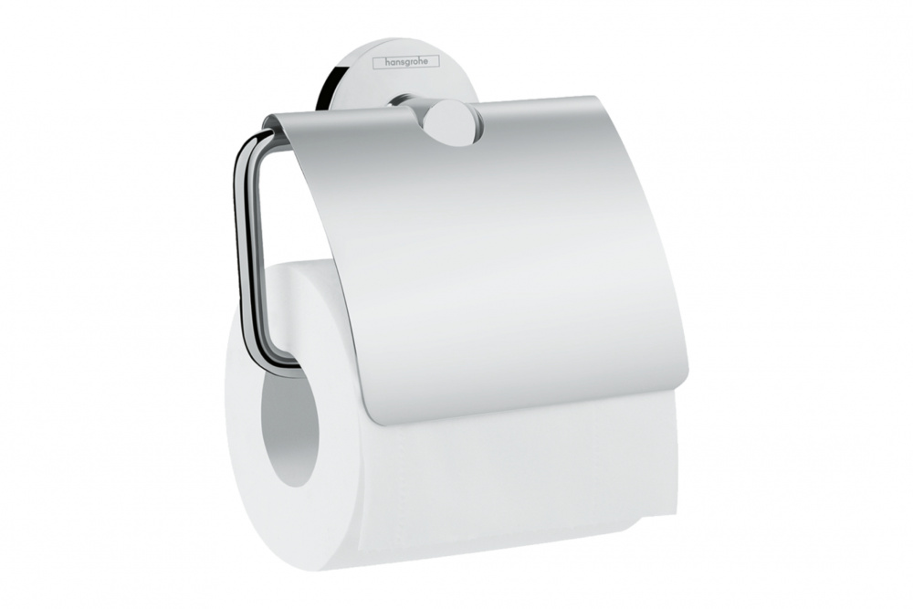 HANSGROHE LOGIS Universal Держатель рулона туалетной бумаги с крышкой, хром арт. 31510