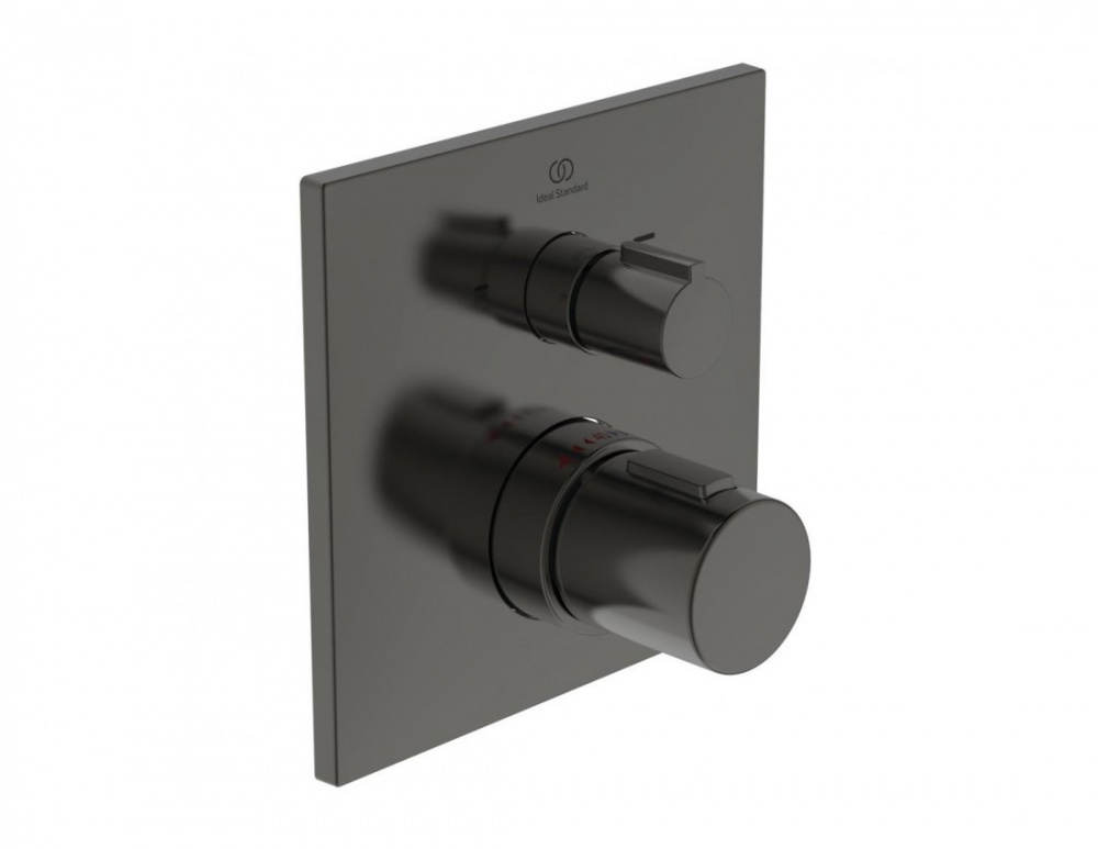IS Ceratherm C100 Смеситель термастатический встраиваемый для душа, Magnetic Grey арт. 38233