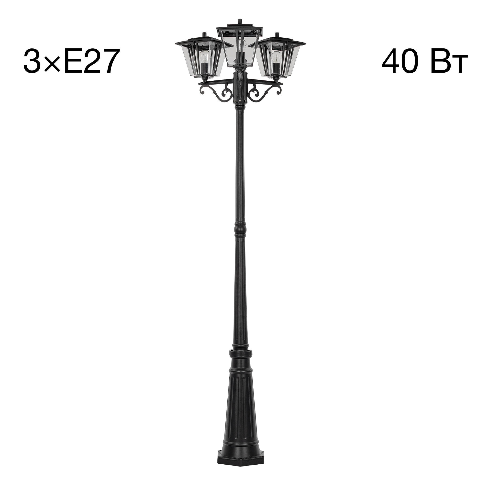 Citilux FORTS CLU10P3 Уличный парковый светильник арт. 89562