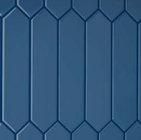 Equipe Arrow Настенная керамическая плитка Adriatic Blue 5x25 глазурованный глянцевый арт. 69929