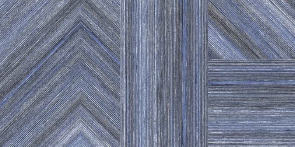 Керамогранит FORKED Wood Blue Carving 60x120 арт. 122688