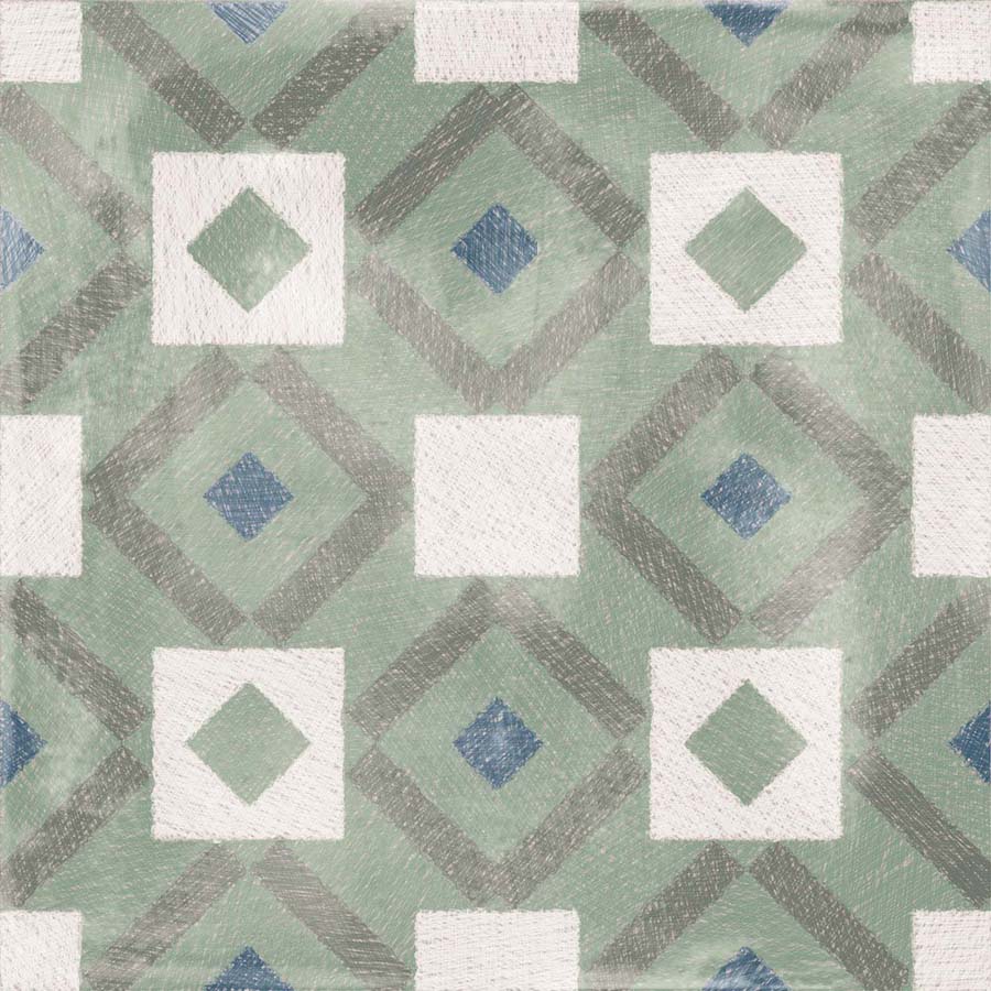 Керамическая плитка PLAY LABYRINTH SAGE 20x20/0,64 м2 арт. 85607