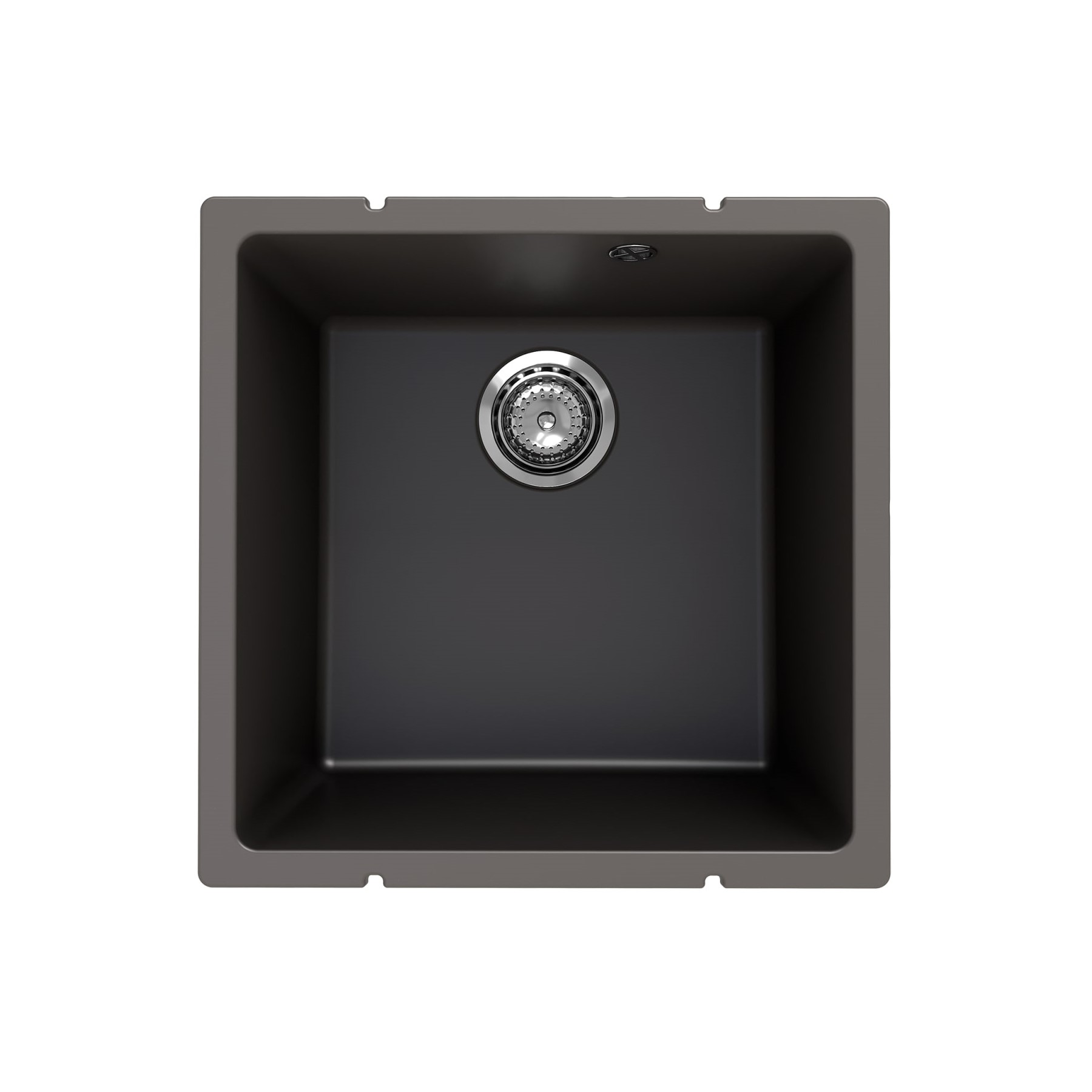 Кухонная мойка Ulgran Quartz Under 400-09, асфальт арт. 185243
