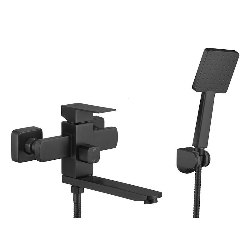 Смеситель для ванны Fmark FS8104H, черный арт. 168095