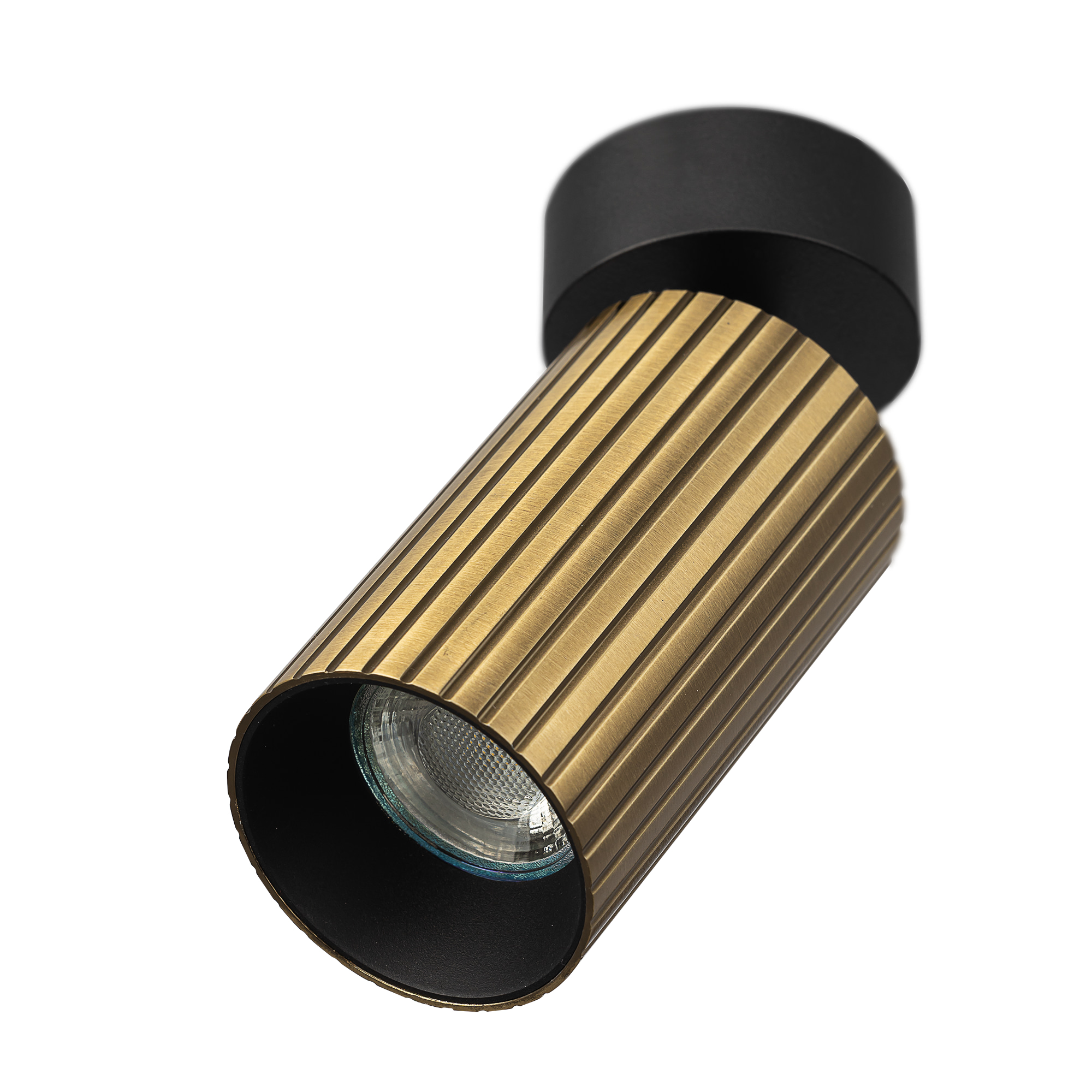 Citilux AXEL CL512213R Накладной поворотный светильник Бронза Рифлёный арт. 89793