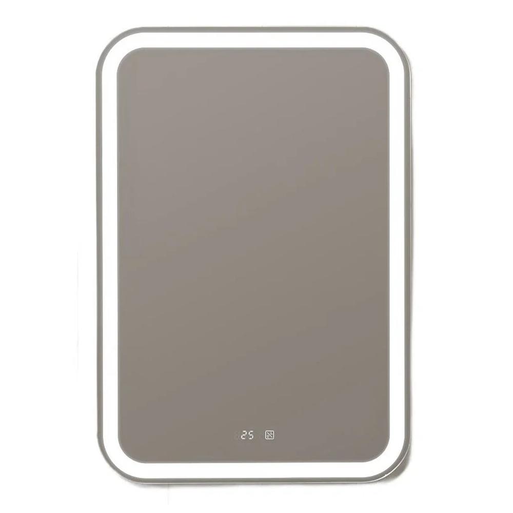 Зеркало Silver Mirrors Мальта 550х800 - 3 (подогрев, часы внешней настройки, сенсорный выключатель) арт. 178957