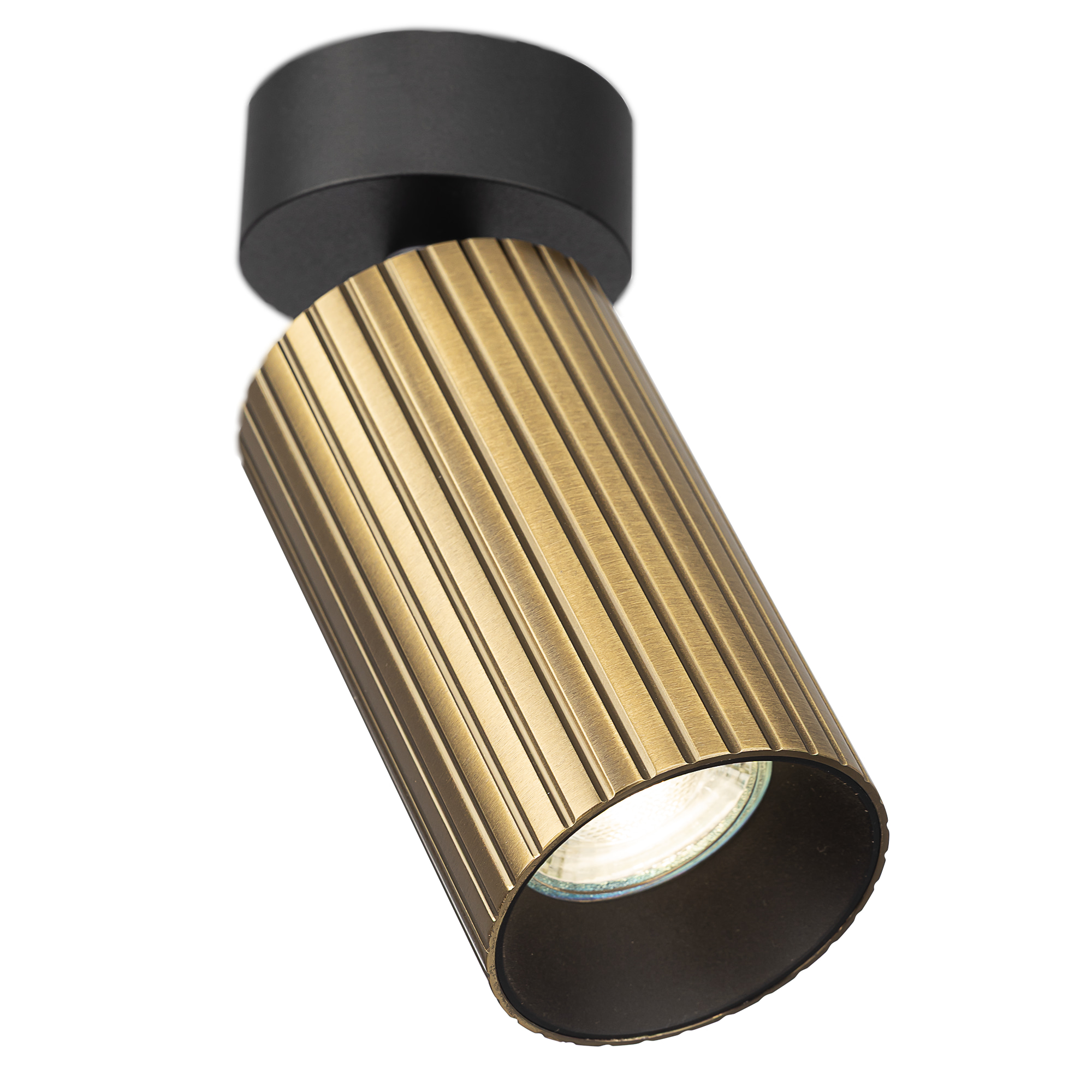 Citilux AXEL CL512213R Накладной поворотный светильник Бронза Рифлёный арт. 89793