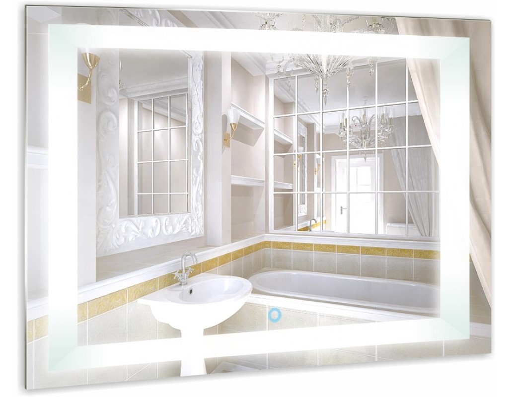 Зеркало с LED подсветкой Relisan VESTA Гл000024328, 91,5x68,5 арт. 178573
