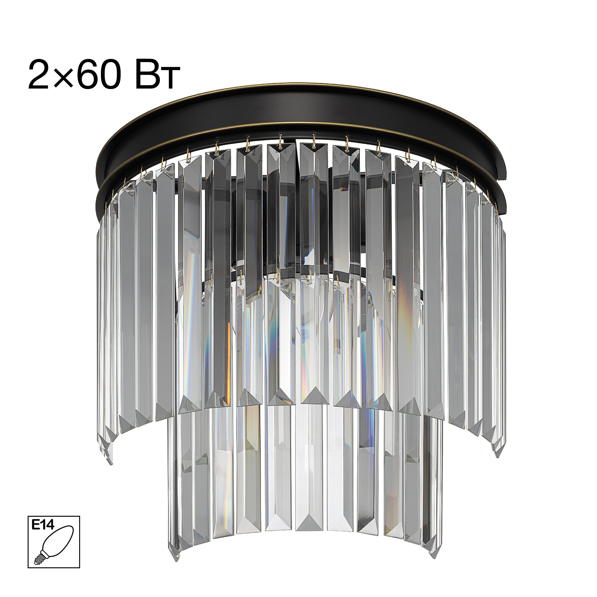 Citilux Мартин CL332321 Бра хрустальное Позрачное арт. 88052