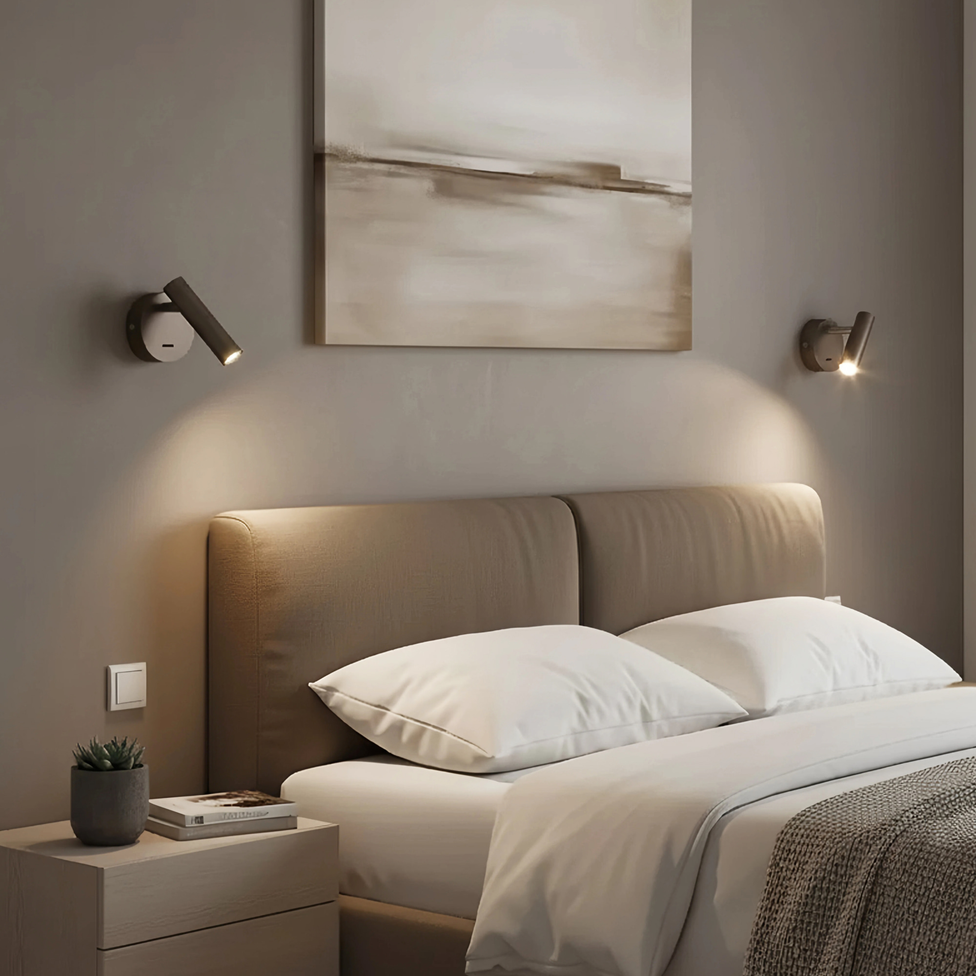Citilux DEKART CL704103 LED Светильник настеный с выключателем Коричневый арт. 89760