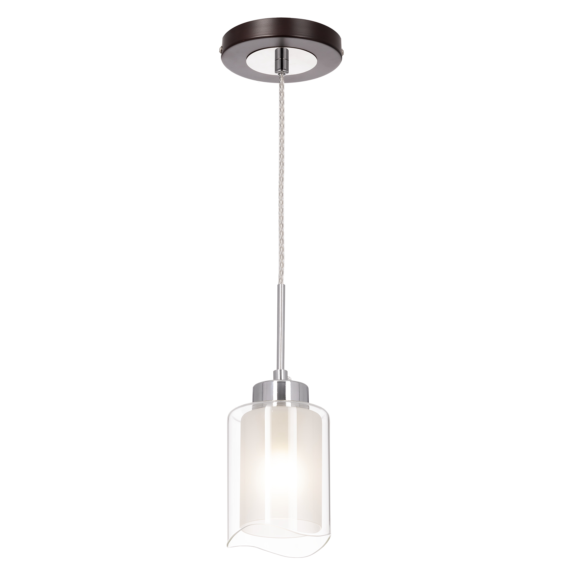 Citilux Фортуна CL156112 Подвесной светильник Венге Хром арт. 88226